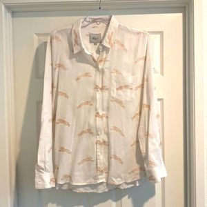 Rails Linen Blouse